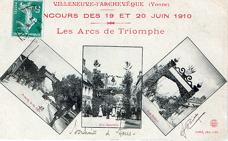 Concours Arcs de triomphe juin 1910